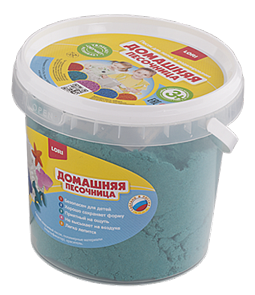 Песочница домашняя – Изумрудный песок 1 кг. (Лори, Дп-011)